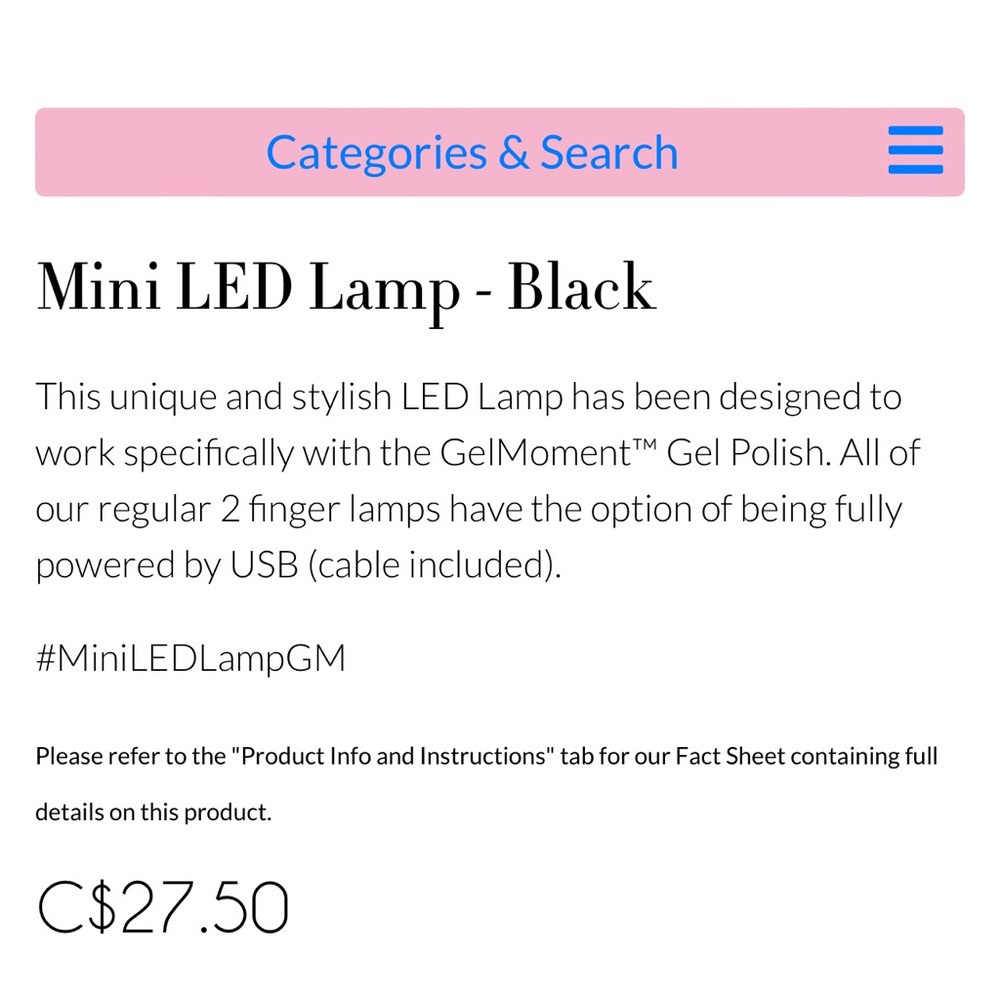 GelMoment Mini LED Lamp - Picture 2 of 9